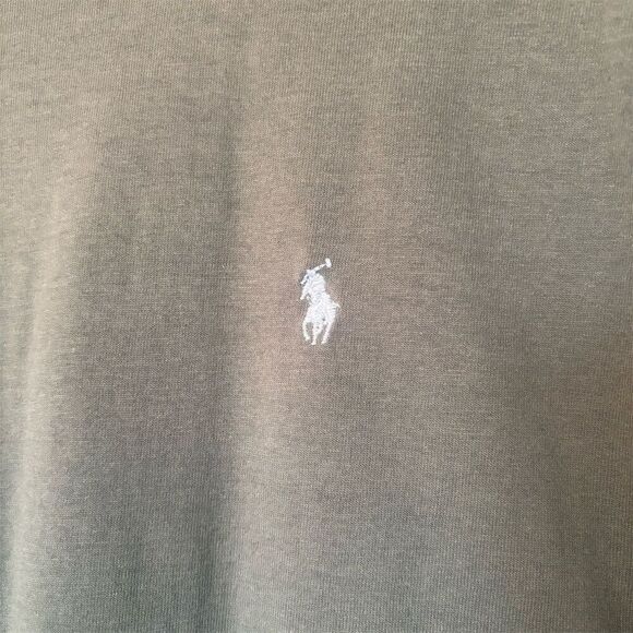 Polo Ralph Lauren Men's Classic Fit Crewneck T-Shirt Olive Green M - Picture 3 of 6
